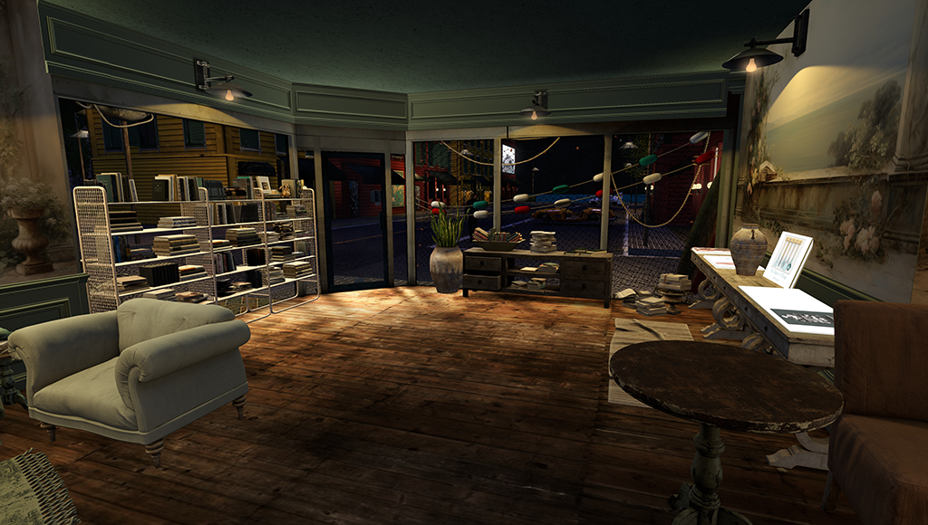 Libreria di Stex Auer in Second Life